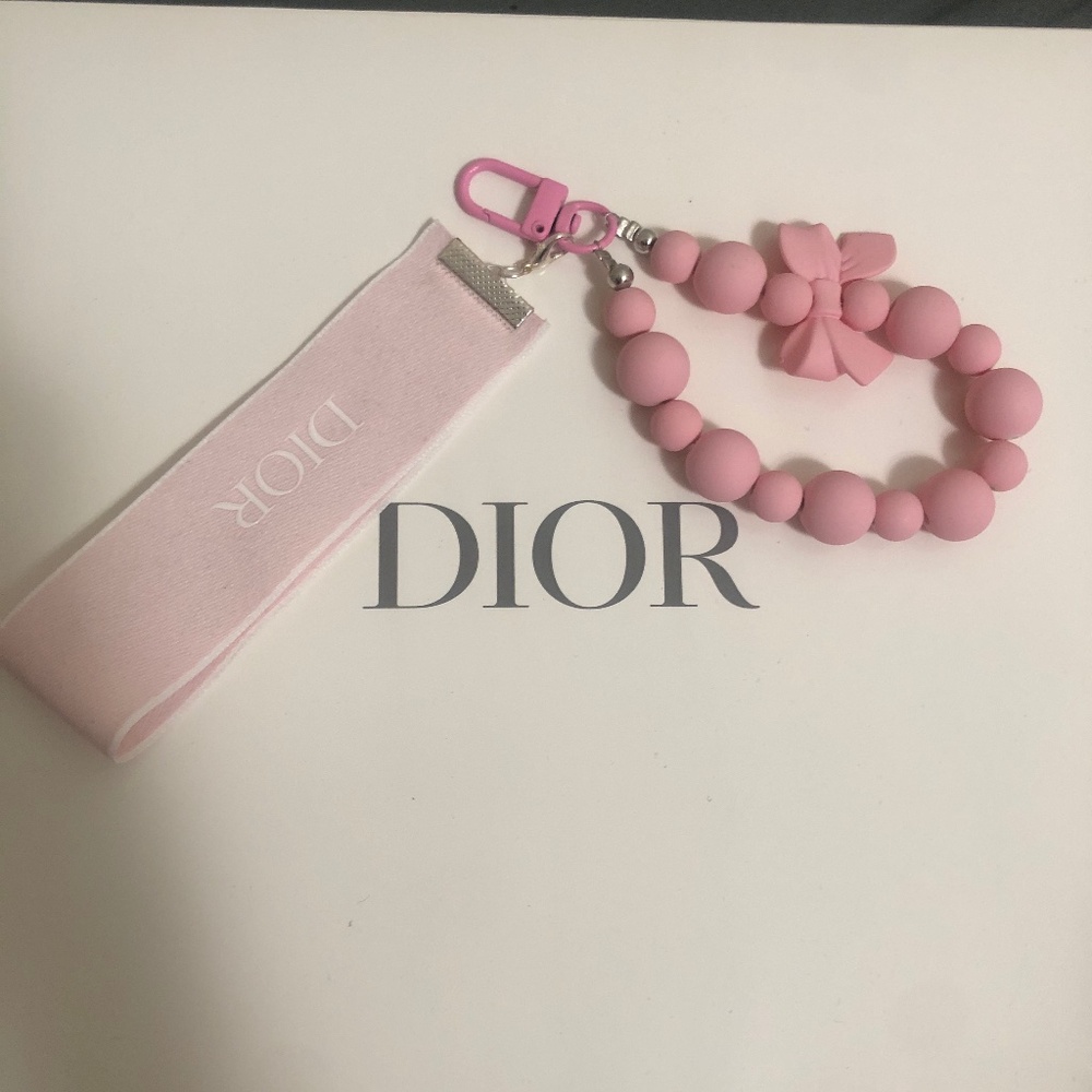 Dior Ribbon Keychain